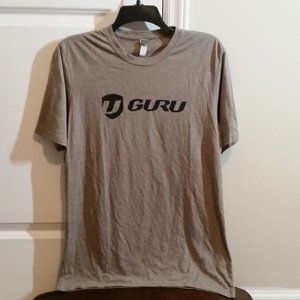$5 SALE * Next Level GURU gray short sleeve tee Men's size Small